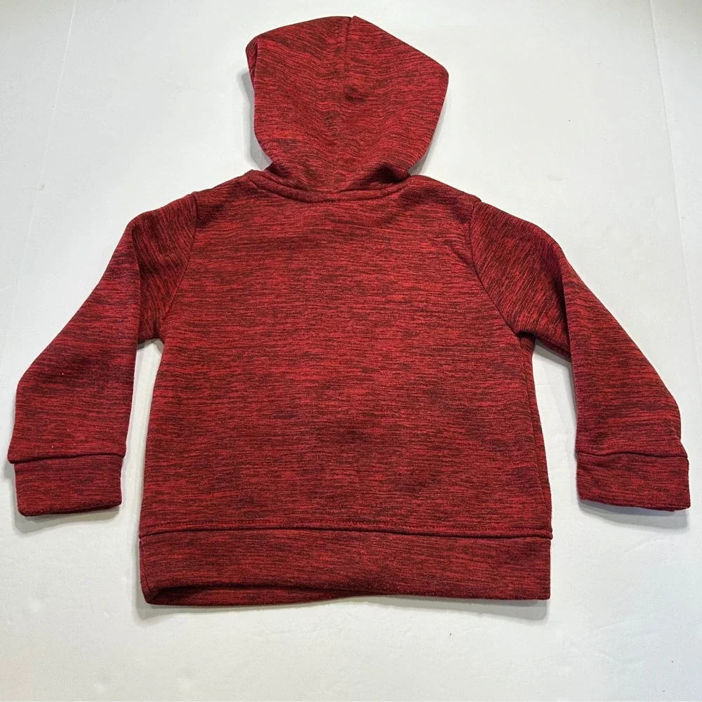 Paw Patrol Go Team Youth Kids Red Heather Graphic Hoodie Sweatshirt‎ Size 2T